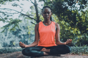 Quiet Meditation at the Library